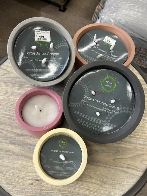 Concrete Candles